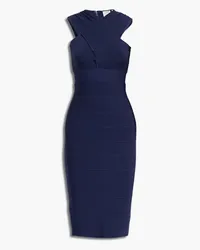 Hervé Léger Crossover bandage dress - Blue Blue