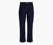 Carnation mid-rise straight-leg jeans - Blue