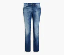 Ronnie skinny-fit faded distressed denim jeans - Blue