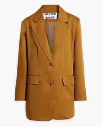 Walter Baker Kira crepe blazer - Brown Brown