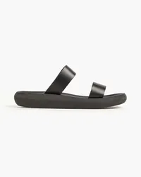 Ancient Greek Sandals Timia leather slides - Black Black