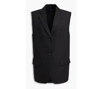 Linen vest - Black