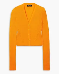 Rag & Bone Soleil ribbed cotton-blend cardigan - Yellow Yellow