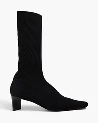 Jil Sander Stretch-knit sock boots - Black Black