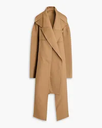 Peter Do Oversized wool and cashmere-blend felt coat - Brown Brown