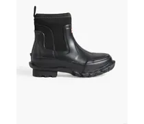 Hunter neoprene and rubber rain boots - Black