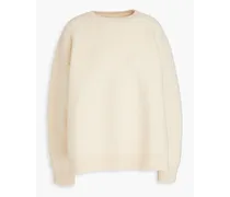 Wool-jacquard sweater - Neutral