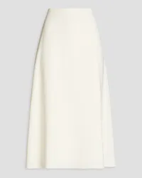 Theory Admiral crepe midi skirt - White White