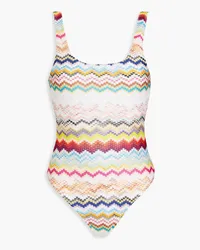 Missoni Crochet-knit swimsuit - Multicolor Multicolor