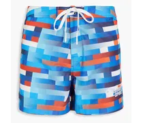 Missoni Mid-length printed swim shorts - Blue Blue