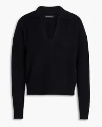 NAADAM Cashmere polo sweater - Black Black