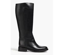 Nydia leather boots - Black