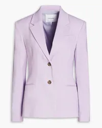 Frame Denim Femme linen-blend blazer - Purple Purple