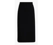 Holly knitted midi skirt - Black