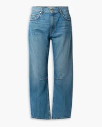 Ulla Johnson The Esme high-rise wide-leg jeans - Blue Blue