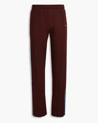 adidas Wales Bonner striped knitted track pants - Brown Brown