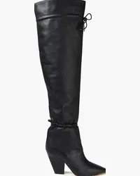 Tory Burch Leather over-the-knee boots - Black Black