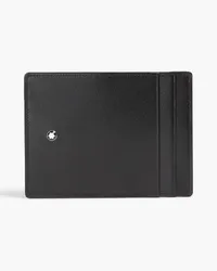 Montblanc Leather cardholder - Black Black