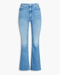 Mother Weekender high-rise flared jeans - Blue Blue