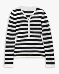 Fortela Lou striped wool sweater - Black Black