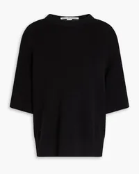 Autumn Cashmere Ribbed cotton sweater - Black Black