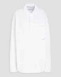 Alexander Wang Cotton-jersey shirt - White White