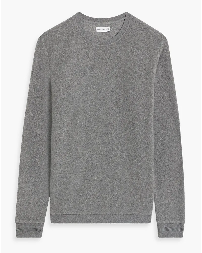 Hamilton and Hare Cotton-terry sweatshirt - Gray Gray