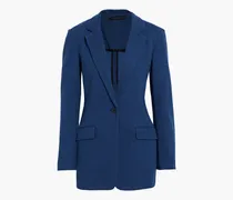 Ames cotton-piqué blazer - Blue
