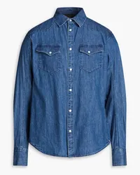 Rag & Bone Western cotton-chambray shirt - Blue Blue