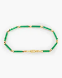 Etro Gold-tone and enamel waist belt - Green Green