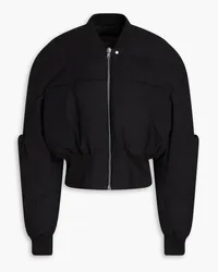 Rick Owens Quilted cotton bomber jacket - Black Black