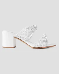 Alexandre Birman Clarita braided leather sandals - White White