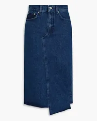 Rag & Bone Sukato denim midi skirt - Blue Blue