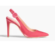 Diana velvet slingback pumps - Pink
