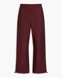 Studio Nicholson Cotton-blend pants - Burgundy Burgundy