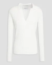 3.1 phillip lim Knitted polo sweater - White White