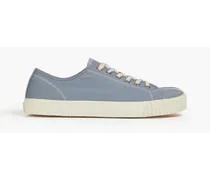 Tabi split-toe canvas sneakers - Blue