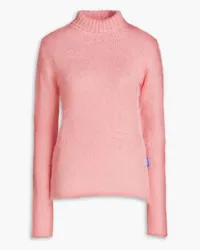 Nina Ricci Mohair-blend turtleneck sweater - Pink Pink