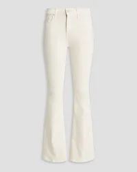 Mother High-rise flared jeans - White White