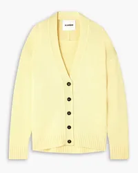 Jil Sander Cashmere-blend cardigan - Yellow Yellow