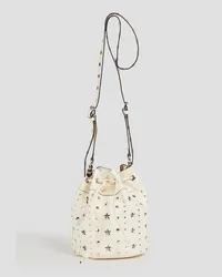 RED Valentino Leather bucket bag - White White