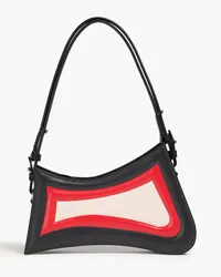 Emilio Pucci Day 'n Nite leather shoulder bag - Black Black