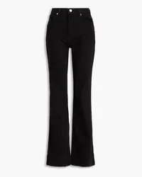 Frame Denim High-rise flared jeans - Black Black