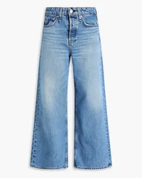 Rag & Bone Maya faded high-rise wide-leg jeans - Blue Blue