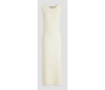 Eva cotton midi dress - White