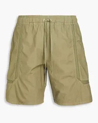 John Elliott + Co Vintage Frame cotton drawstring shorts - Green Green