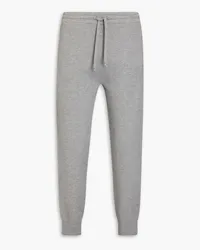 Sandro Mélange knitted track pants - Gray Gray