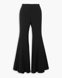 Proenza Schouler Stretch-crepe flared pants - Black Black