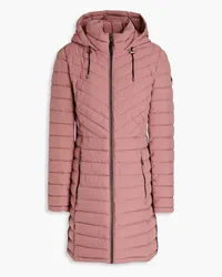 DKNY Quilted shell hooded coat - Pink Pink