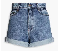 Haisley faded denim shorts - Blue